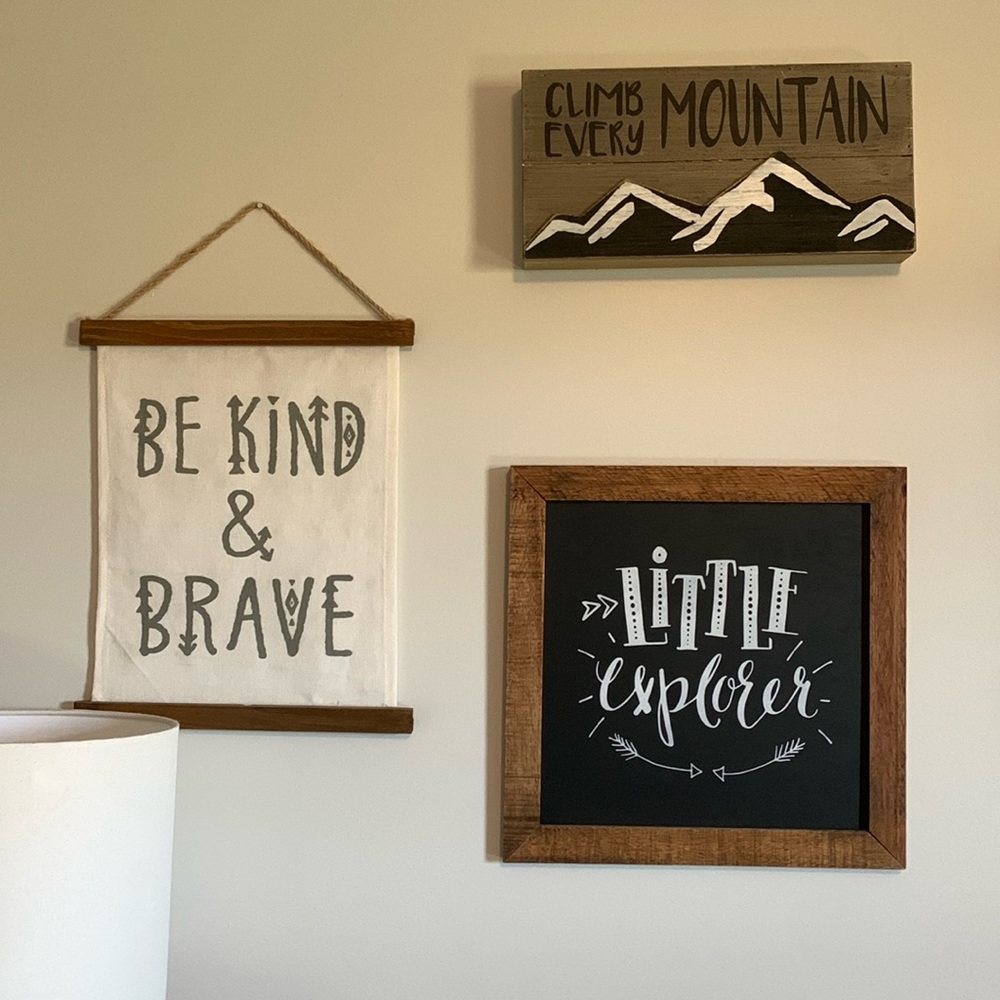 Woodland Themed decor